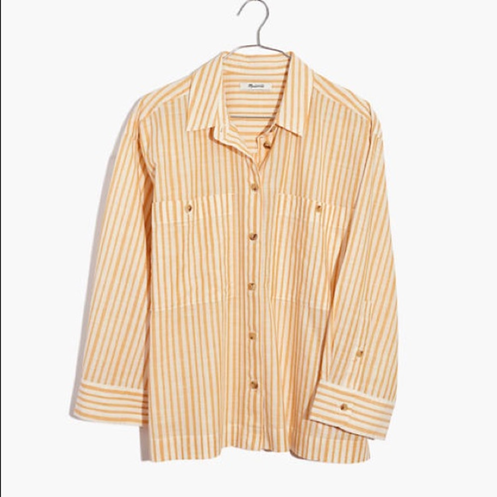 Madewell - Stripe Button-Down Top